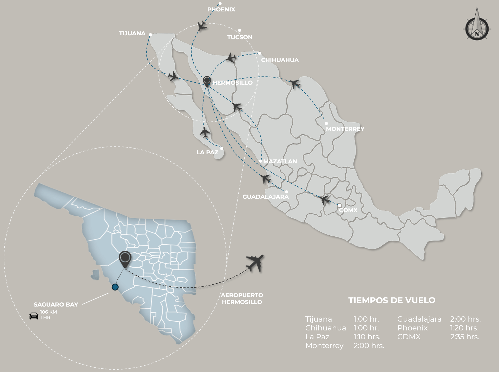 El paraíso de Hermosillo cerca de tí